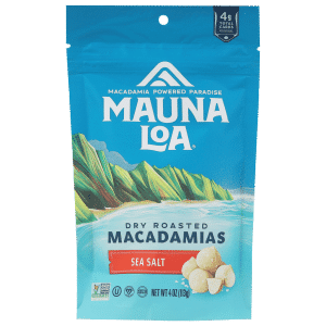 Mauna Loa Dry Roasted Hawaiian Sea Salt Macadamias