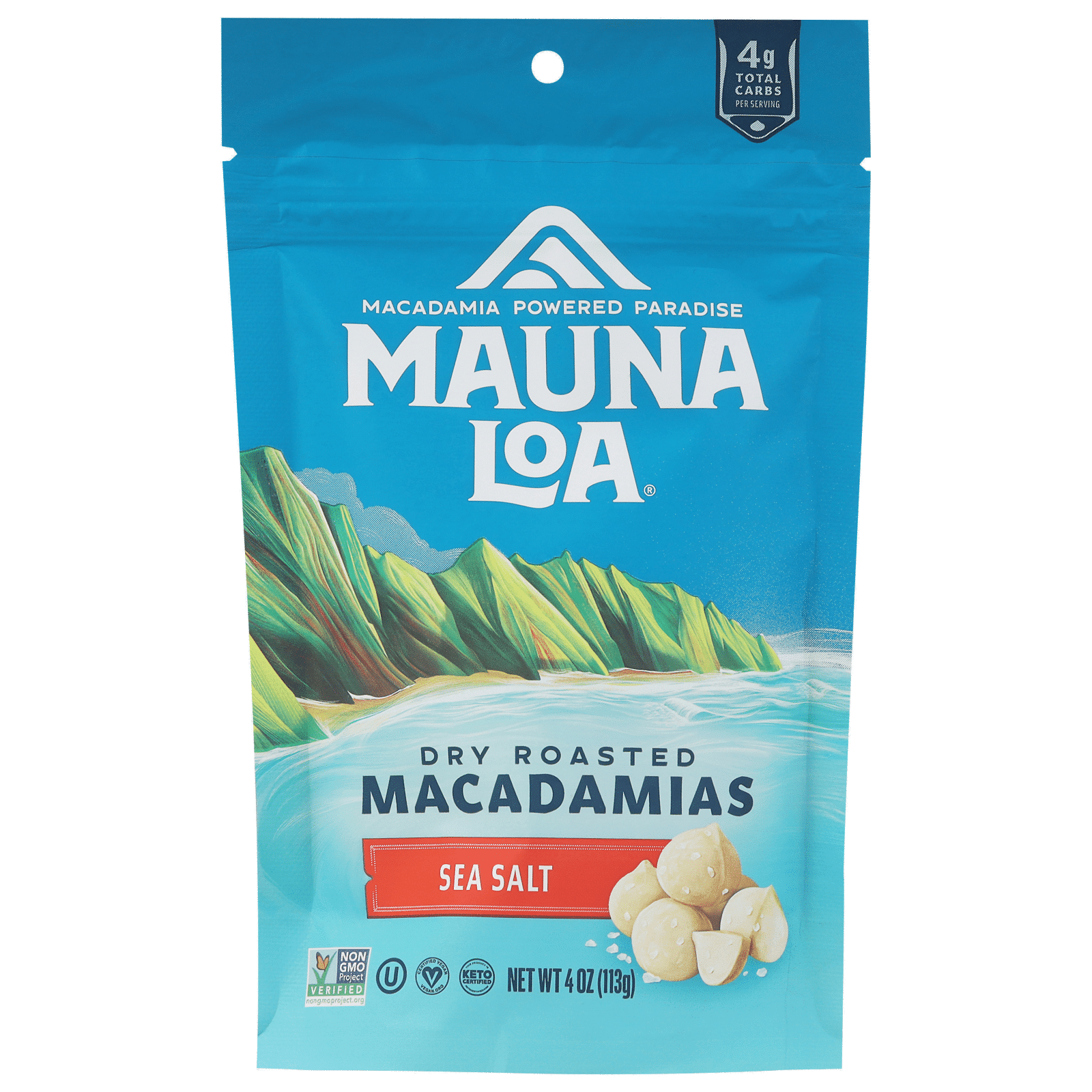 Mauna Loa Dry Roasted Hawaiian Sea Salt Macadamias