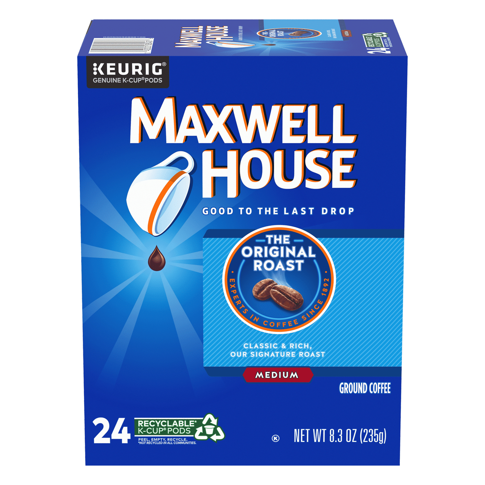 Maxwell House Ground Coffee Original Roast