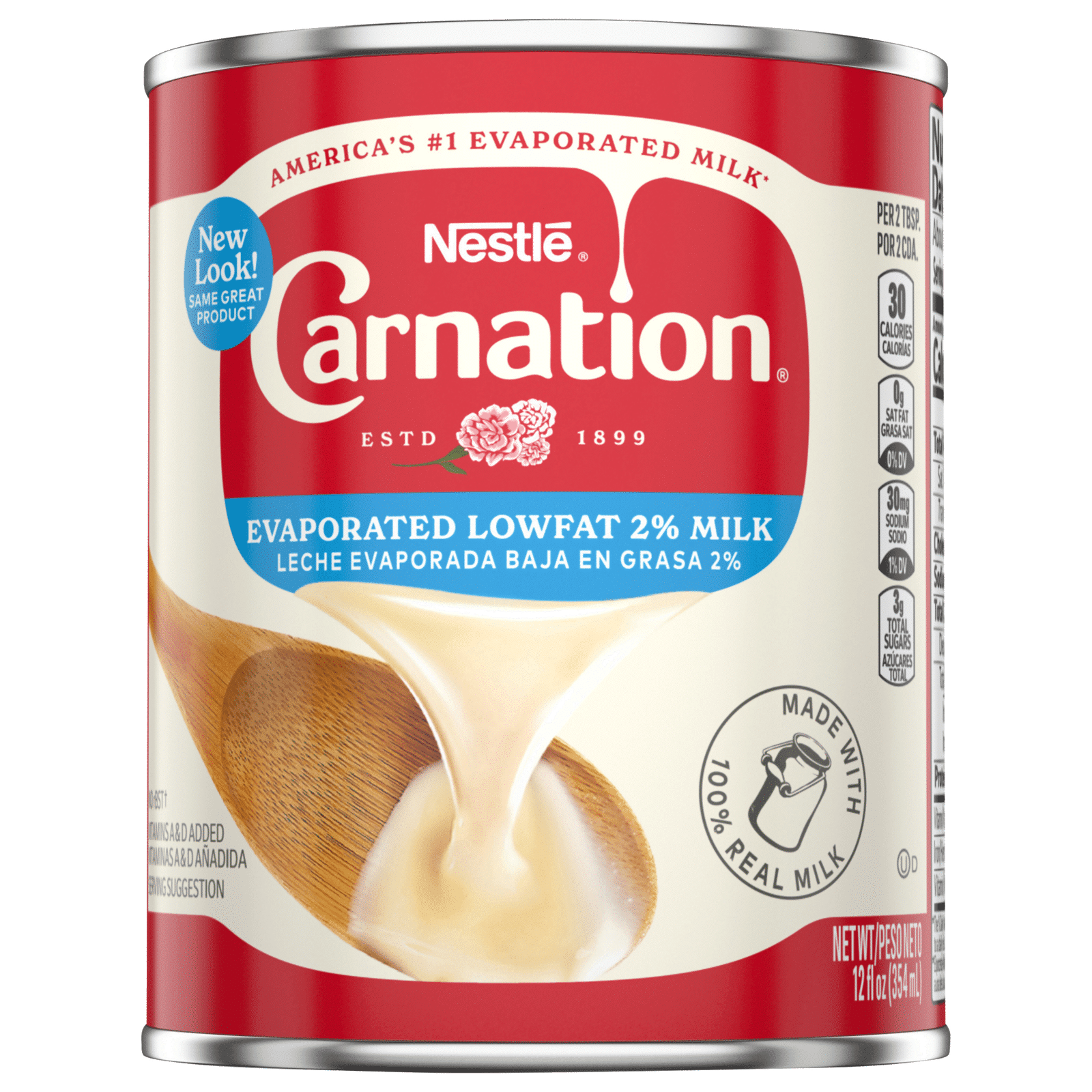 Nestlé Carnation Evaporated Lowfat 2% Milk
