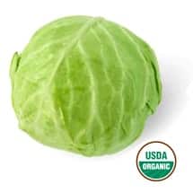 Organic Green Cabbage