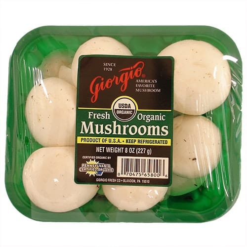 Giorogio Whole Mushrooms Organic