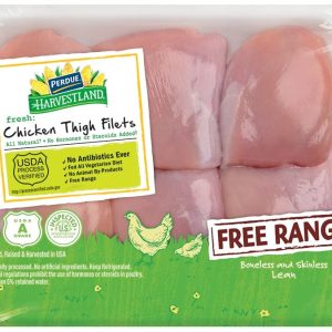 PERDUE Harvestland Free Range Fresh Boneless Skinless Chicken Thighs