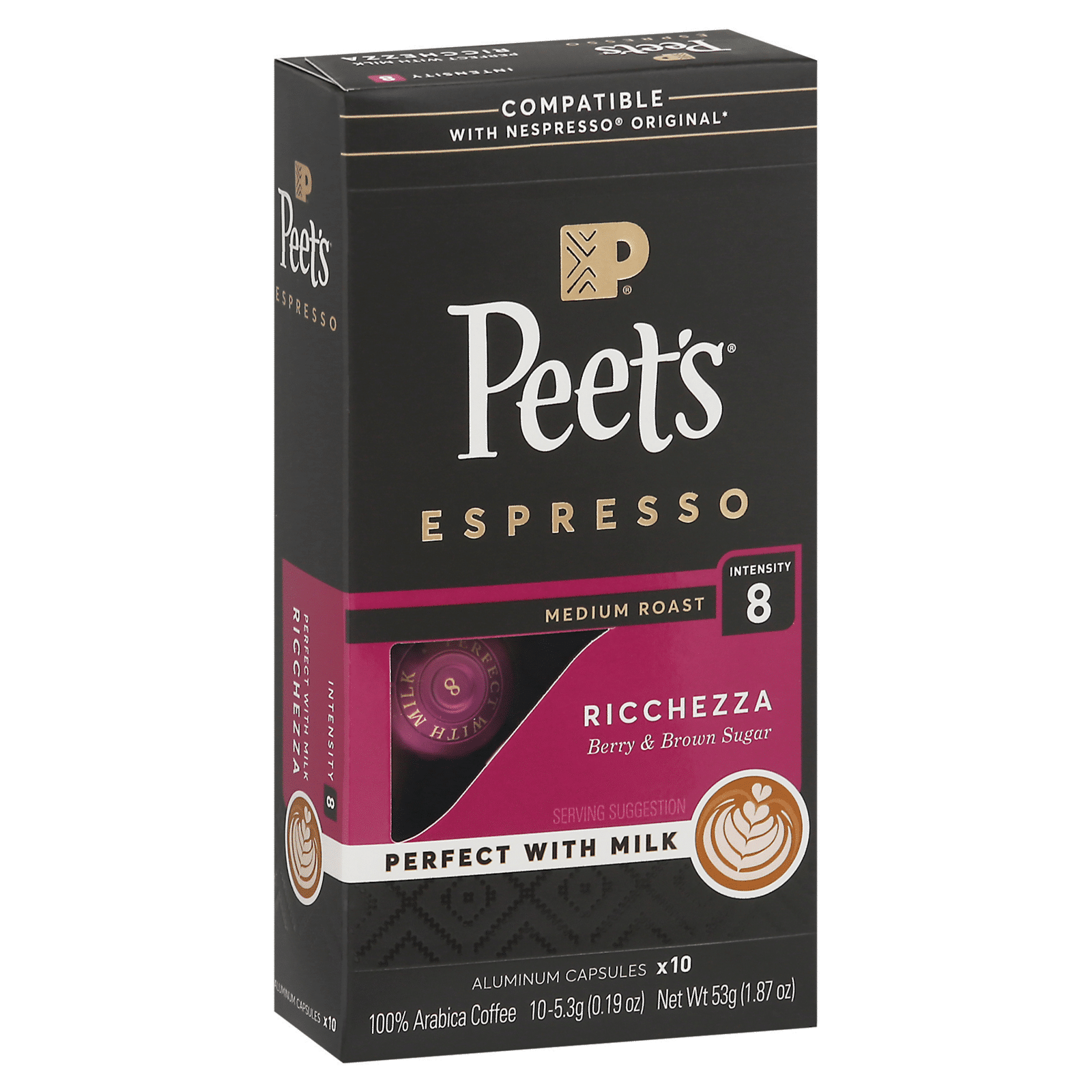 Peet's Espresso Medium Roast Ricchezza Coffee