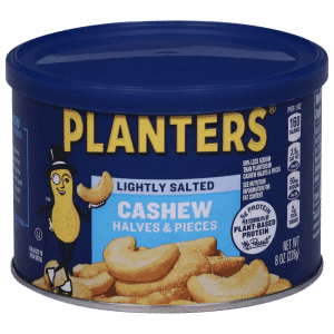 Planters Halves & Pieces Cashews Lightly Salted