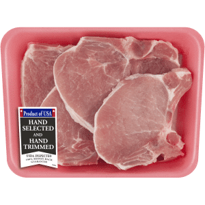 Pork Center Cut Loin Chops Bone-In