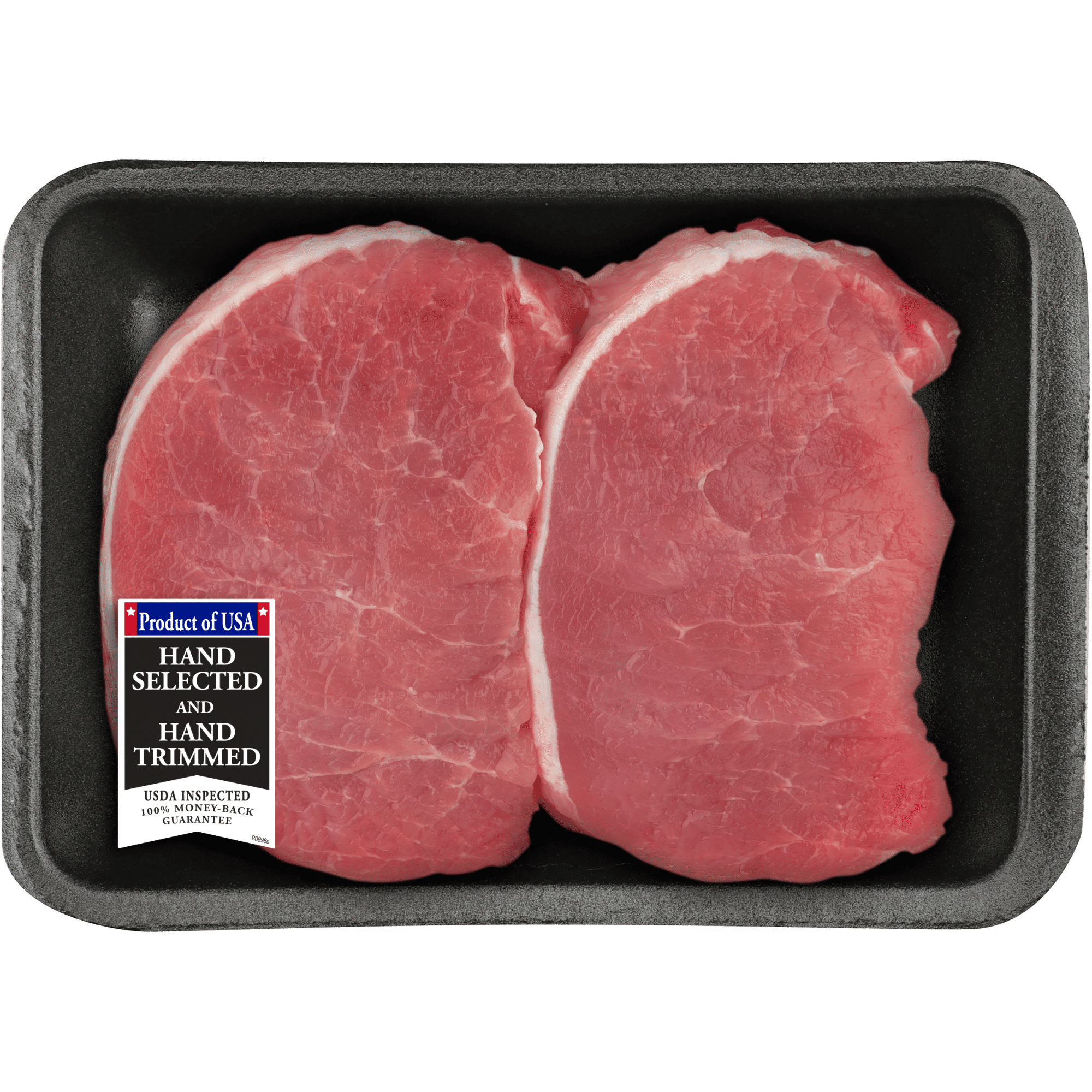 Pork Center Cut Loin Chops Thick Boneless