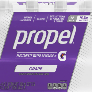 Propel Zero Calories Water Beverage Grape