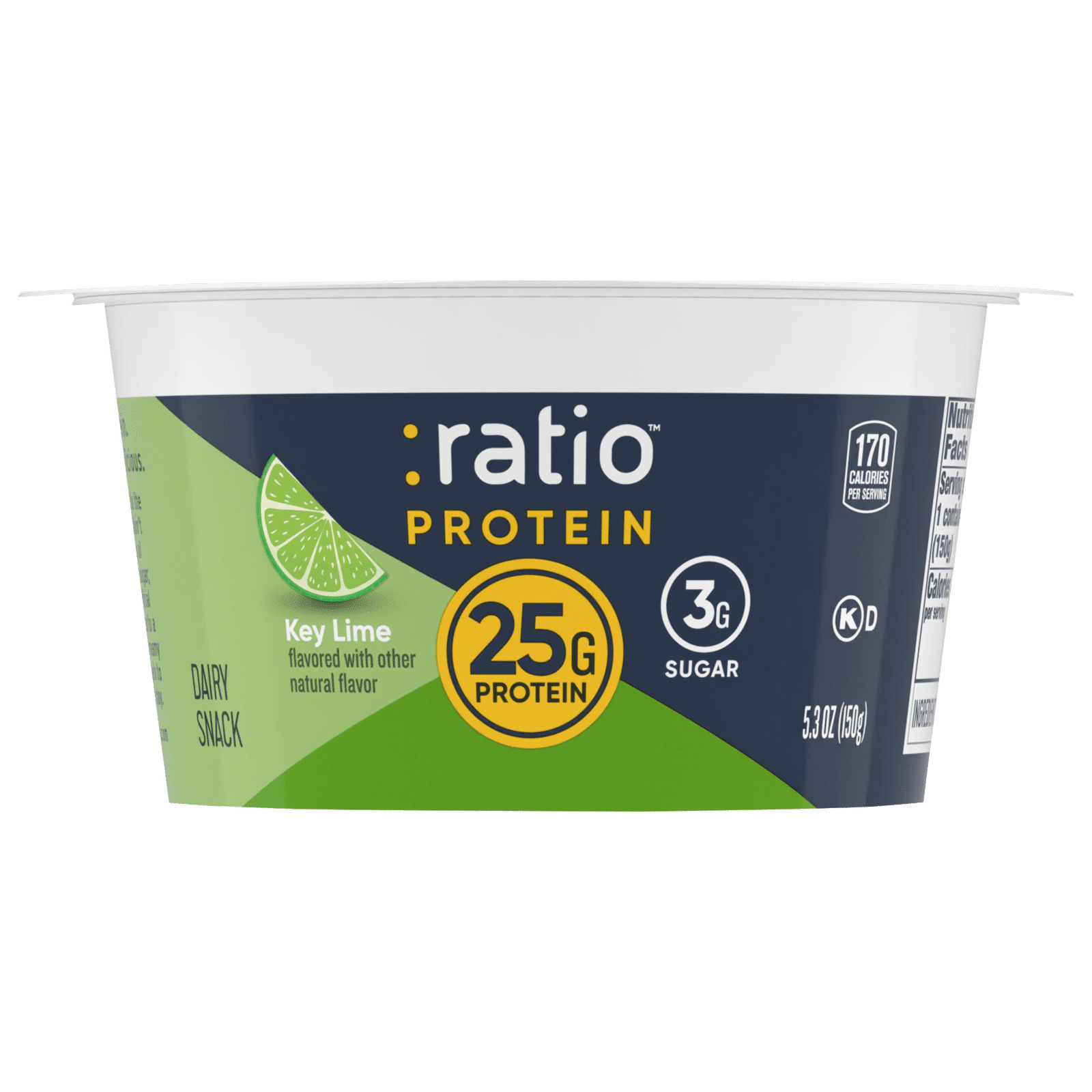 :ratio Protein Key Lime Dairy Snack