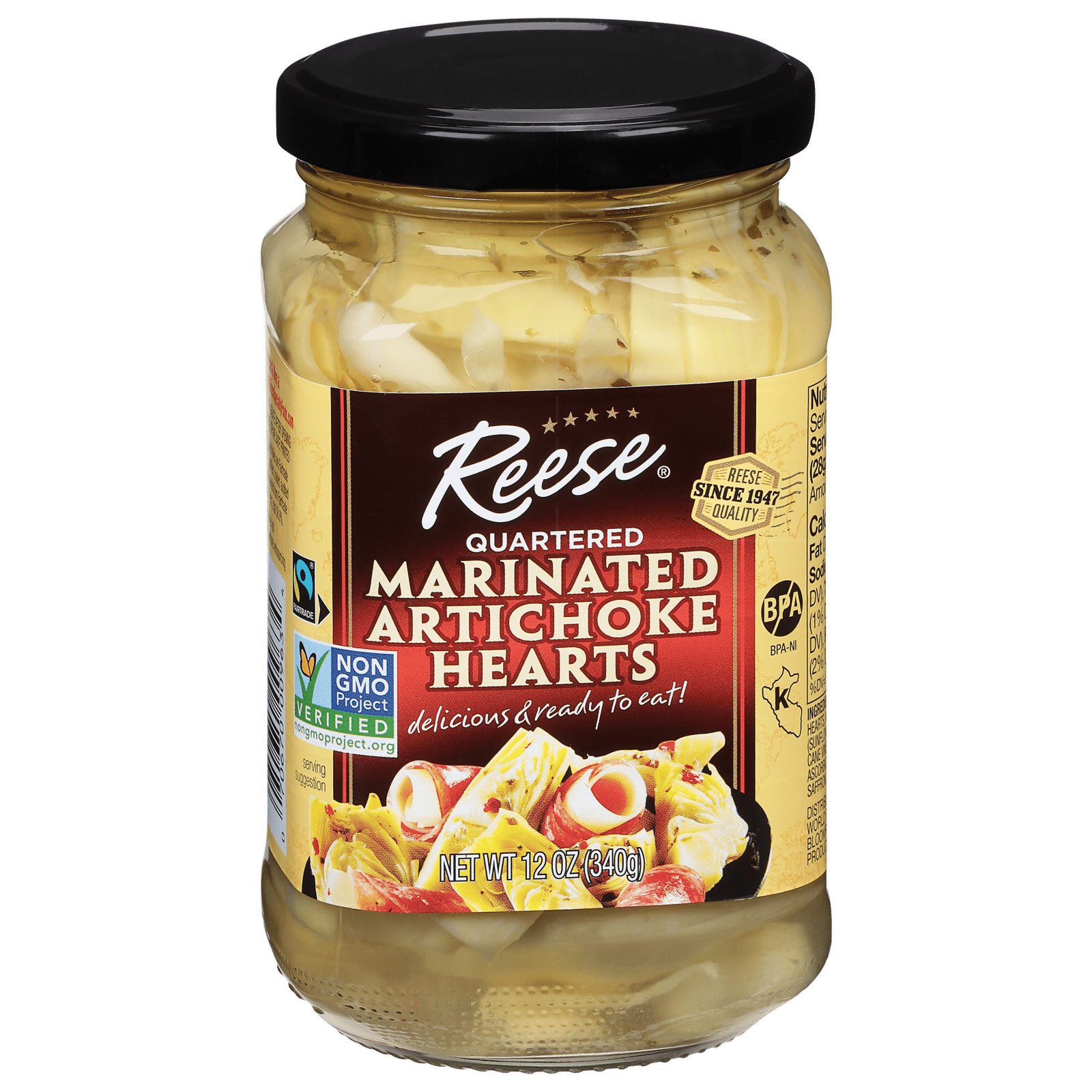Reese Marinated Quartered Artichoke Hearts