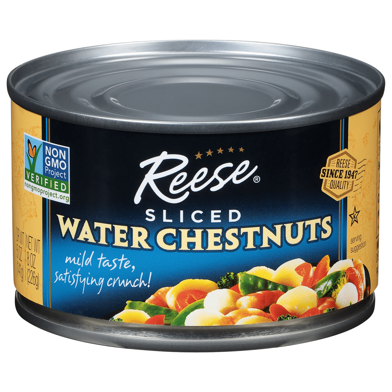 Reese Water Chestnuts, Sliced