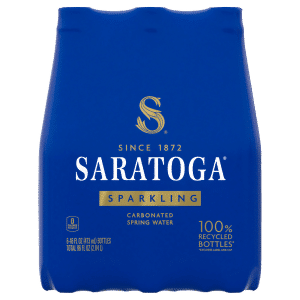 Saratoga Sparkling Carbonated Spring Water