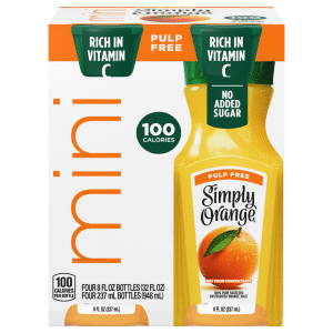 Simply Orange Pulp Free Orange Juice