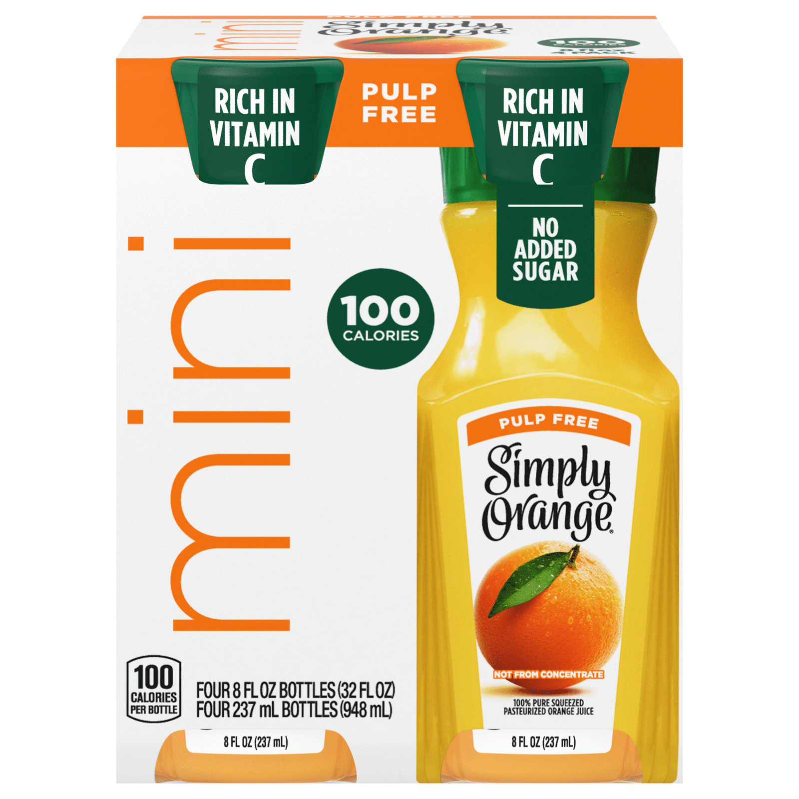 Simply Orange Pulp Free Orange Juice