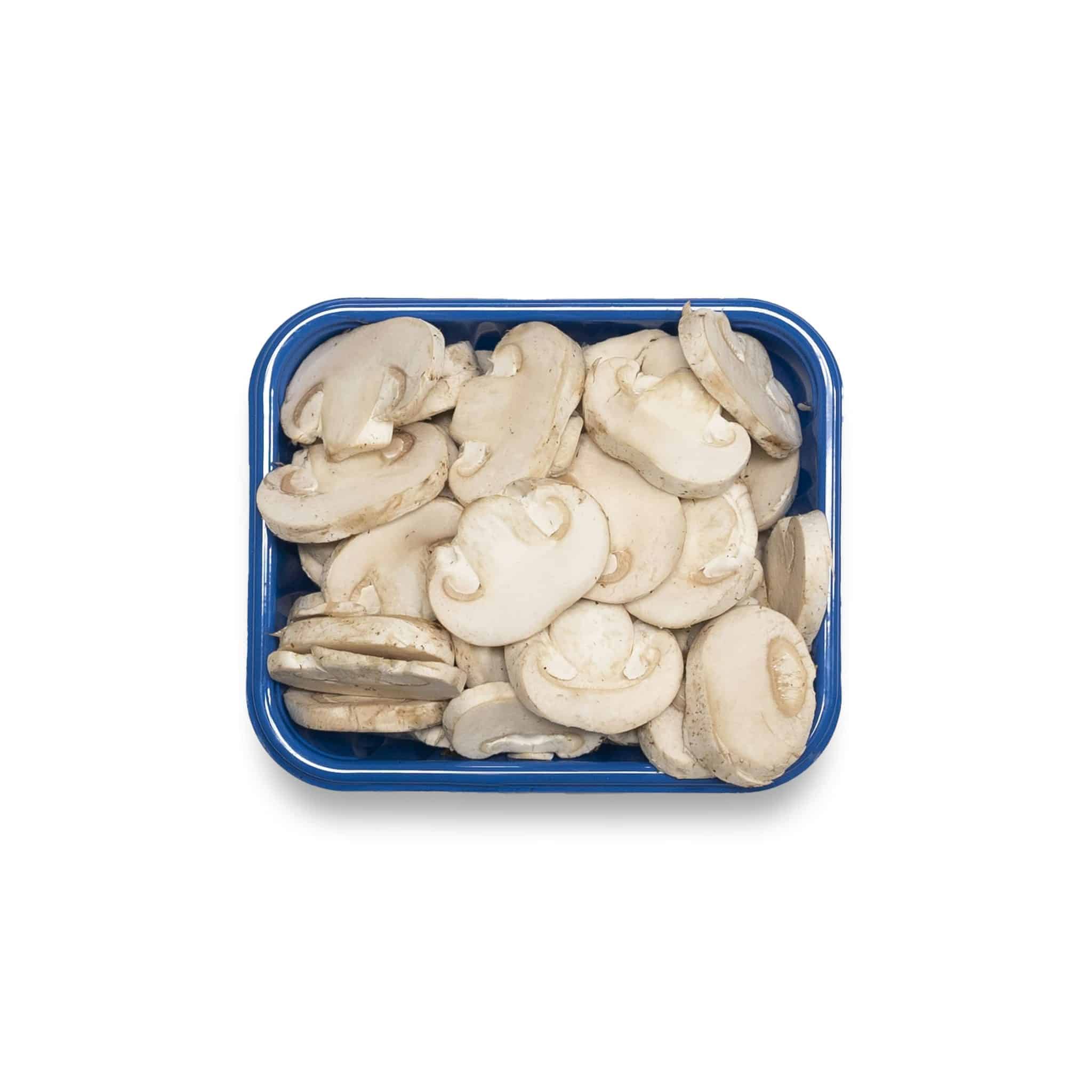 Sliced White Mushrooms