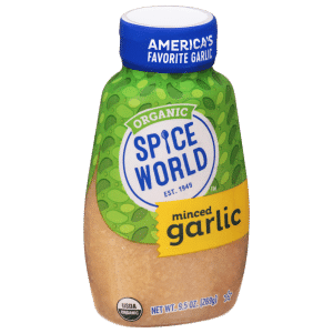 Spice World Minced Garlic Organic