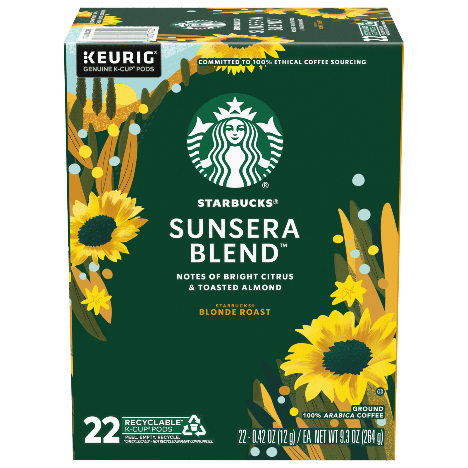 Starbucks Blonde Roast Ground Sunsera Blend Coffee