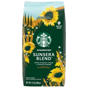 Starbucks Sunsera Blend Blonde Roast Whole Bean Coffee