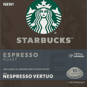 Starbucks Nespresso Vertuo Espresso Roast Coffee