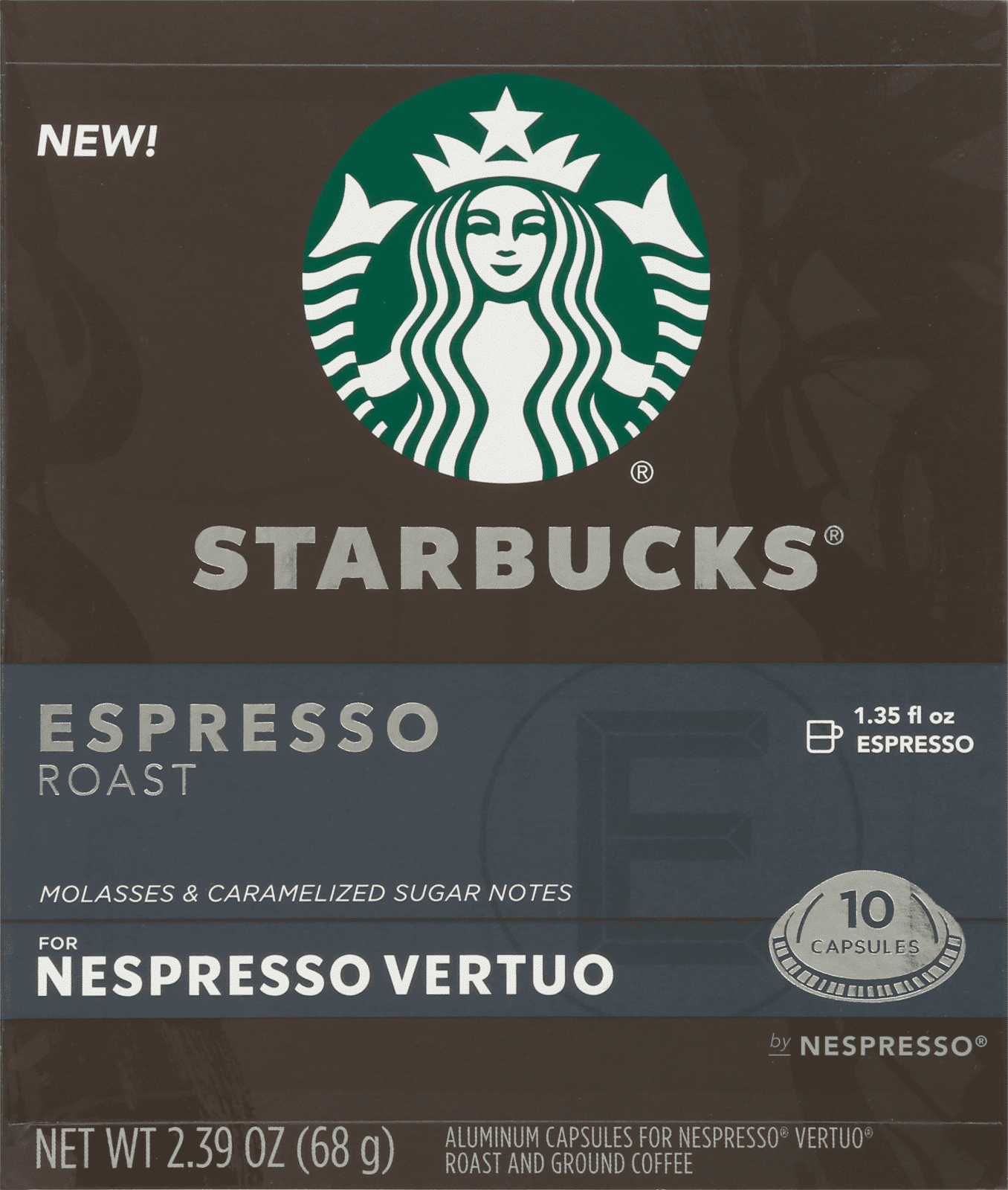 Starbucks Nespresso Vertuo Espresso Roast Coffee