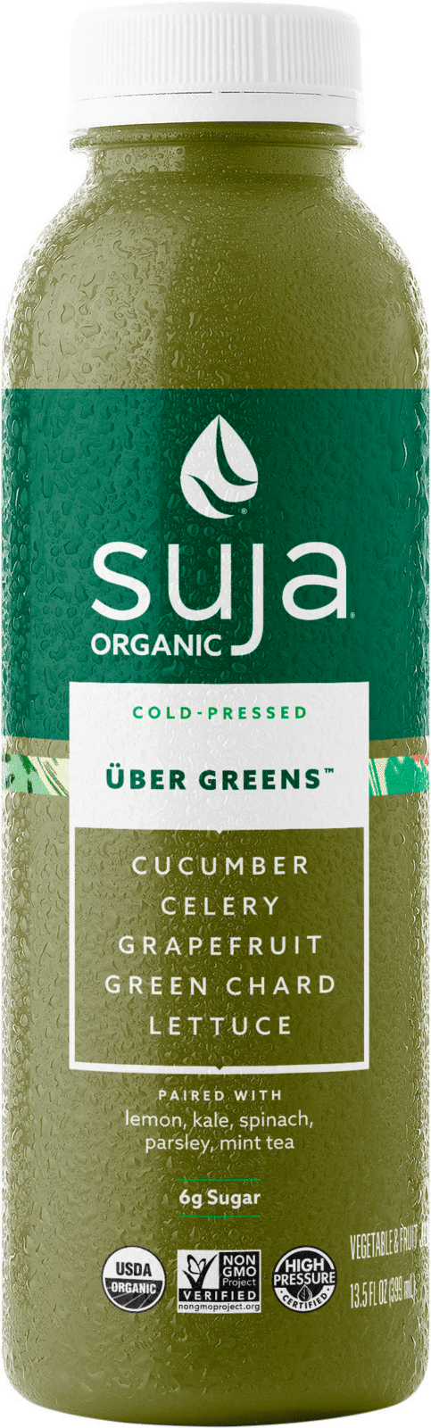 Suja Uber Greens Vegetable & Fruit Juice Drink Organic