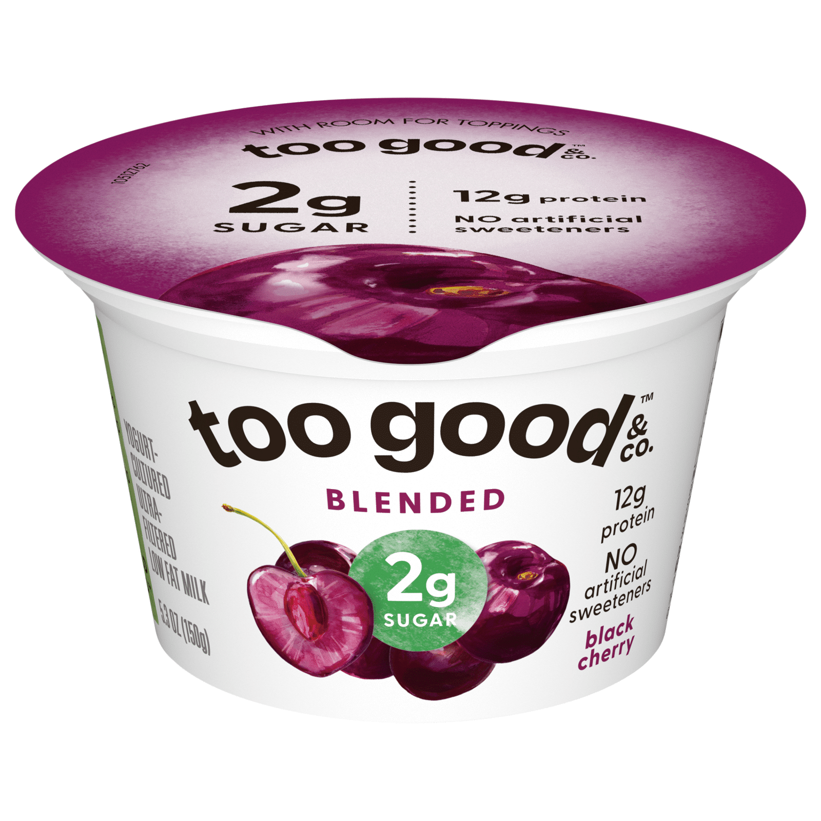 Two Good Black Cherry Yogurt