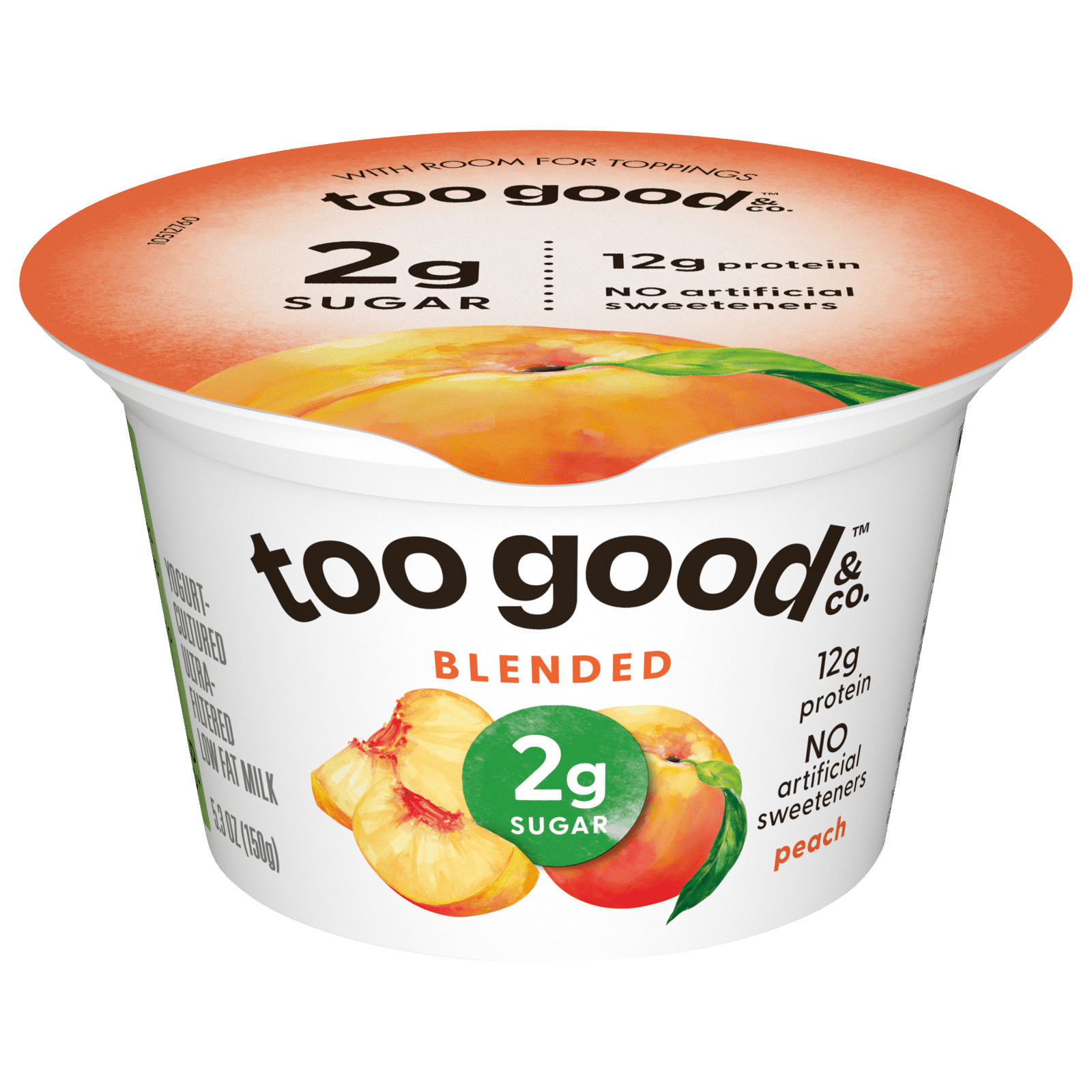 Two Good Light & Fit Greek Yogurt Peach