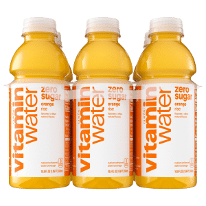 Glaceau Vitaminwater Zero Sugar Enhanced Water Beverage Rise Orange