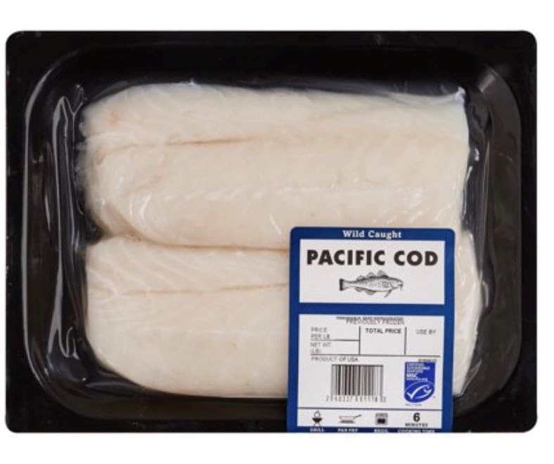 Wild Caught Cod Portions
