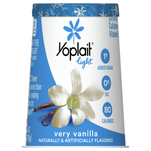 Yoplait Yogurt Light Very Vanilla